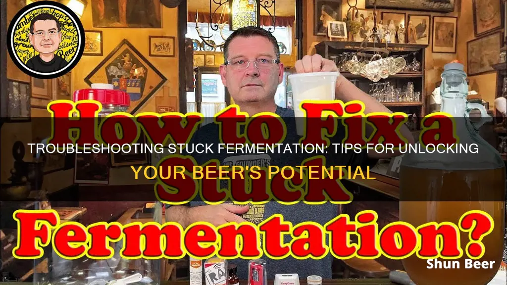 how to fix a stuck fermentation beer