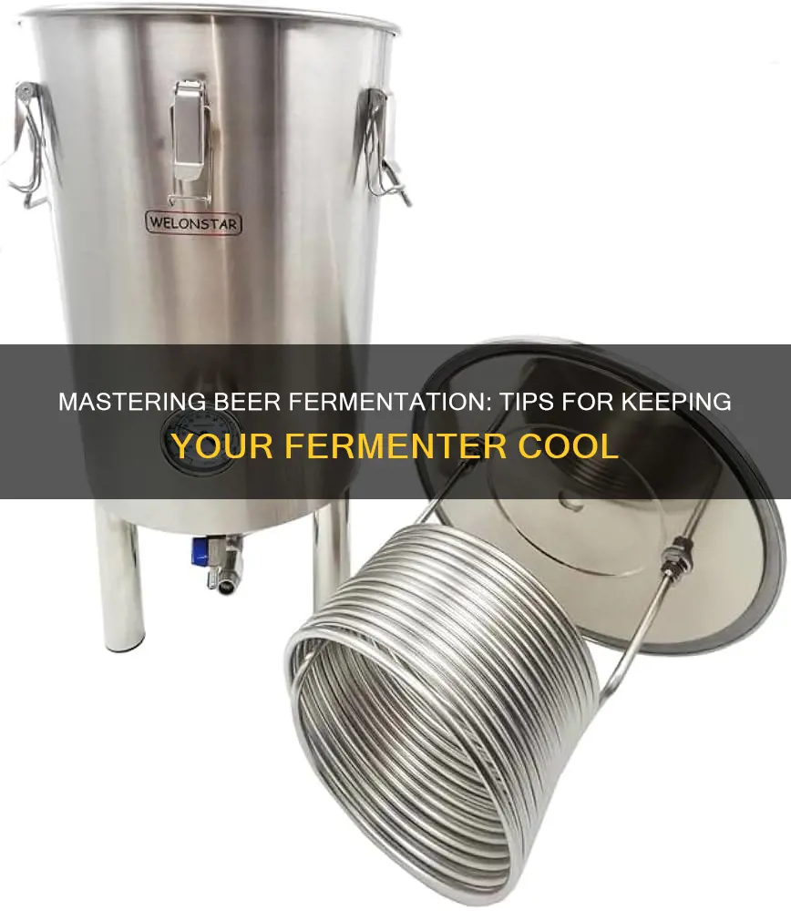 how to keep beer fermenter cool