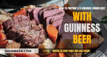 Prepare Delicious Corned Beef with Guinness Beer at Home