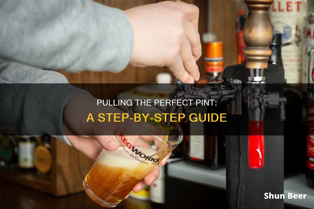 how to pull a pint of beer