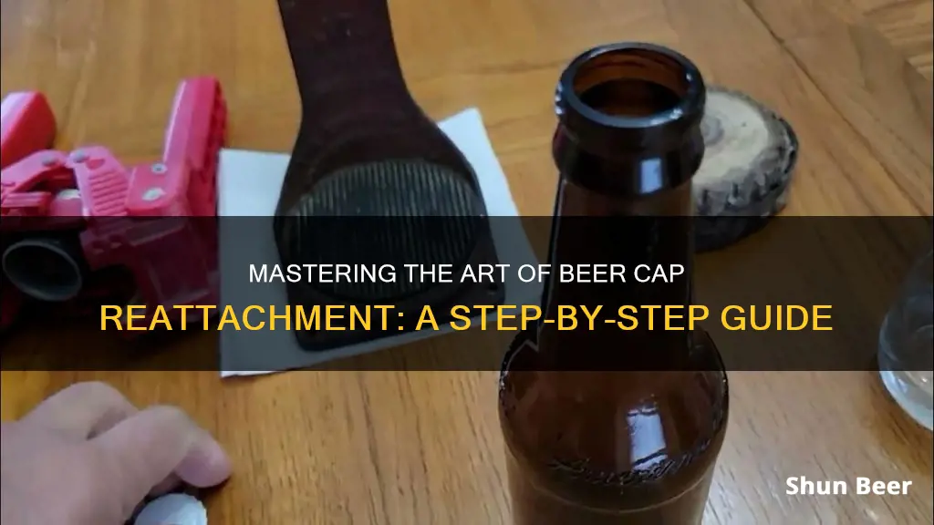 how to put a beer cap back on