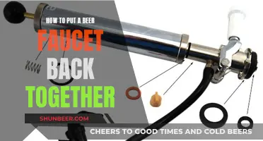 Beer Faucet Repair: Step-by-Step Guide to Reassemble Your Tap