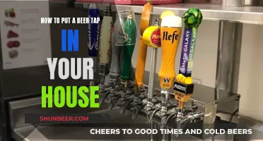 Pour the Perfect Draft: A Guide to Installing a Beer Tap at Home