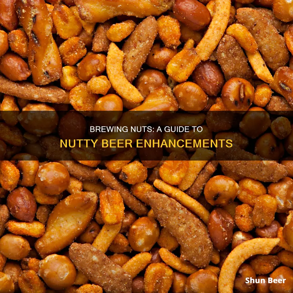 how to put nuts in a beer