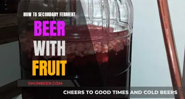 Secondary Fermentation: Adding Fruit to Beer for a Sweet Twist