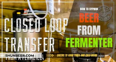 Mastering the Art of Beer Transfer: A Guide to Syphoning from the Fermenter