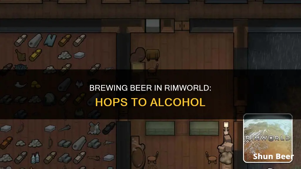 how to turn hops into beer rimworld