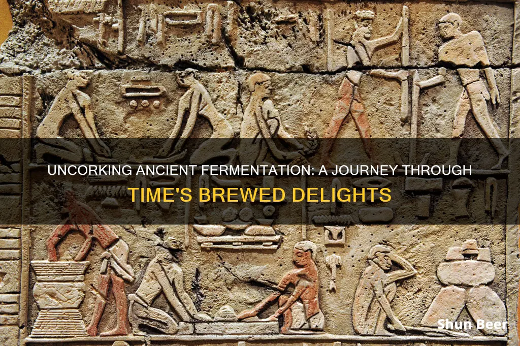 how was beer fermented back in the day