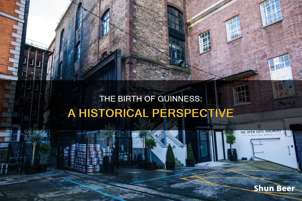 how was guinness beer invented