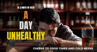 Beer Consumption: 3 Pints a Day, Healthy or Not?