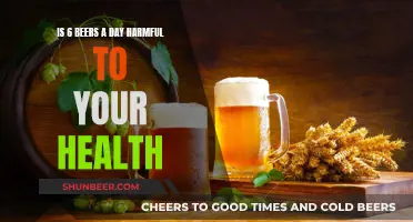 Unraveling the Risks: 6 Beers a Day, Health Impact Unveiled