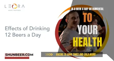 Unraveling the Health Impact: One Beer a Day