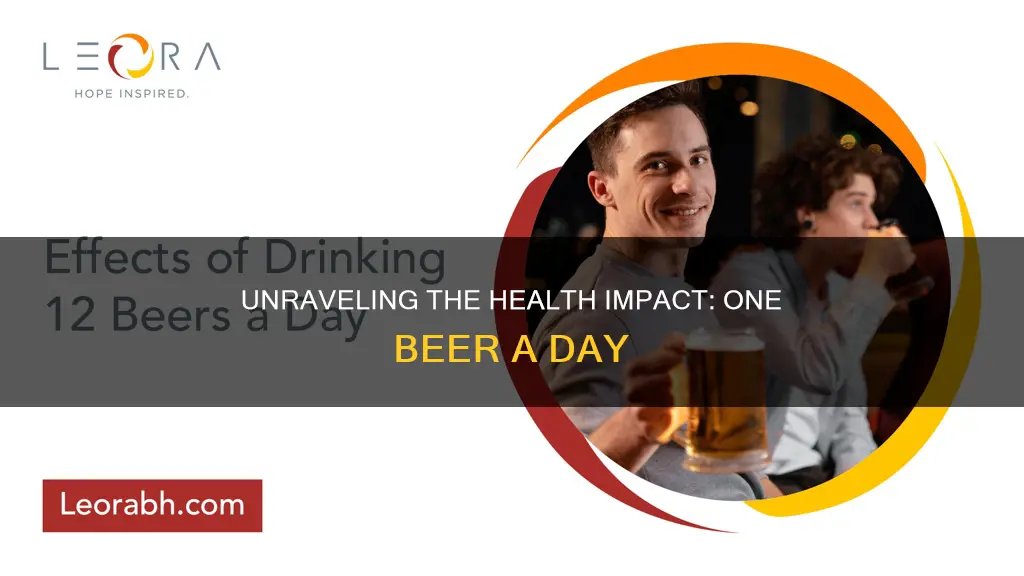 is a beer a day detrimental to your health