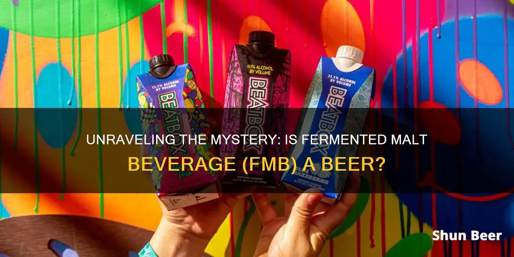 is a fermented malt beverage fmb a beer