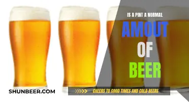 How Much Beer is Normal? Understanding a Pint