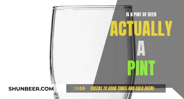 The Pint Glass Deception: Is a Pint Really a Pint?