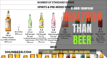 Champagne vs Beer: Which is the Healthier Drink?