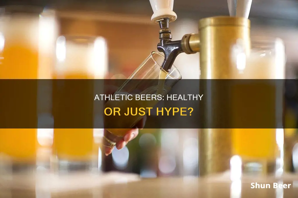 is athletic beer healthy