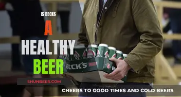 Beck's Beer: Healthy Drinking or Marketing Hype?