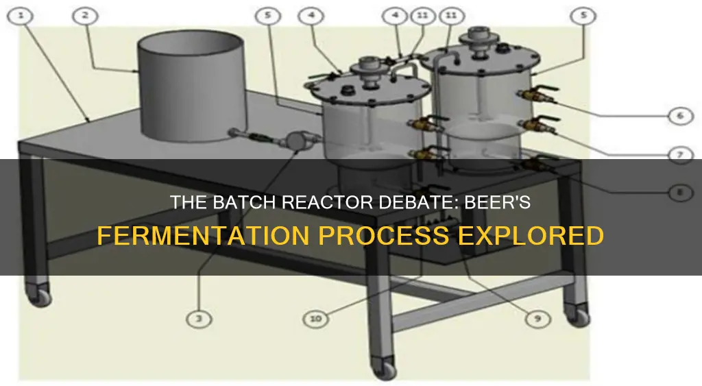 is beer fermentation a batch reactor