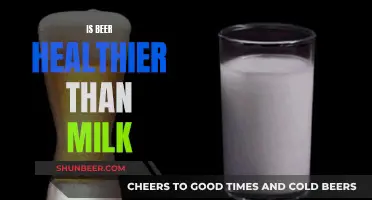 Beer vs Milk: Which Beverage is Healthier?