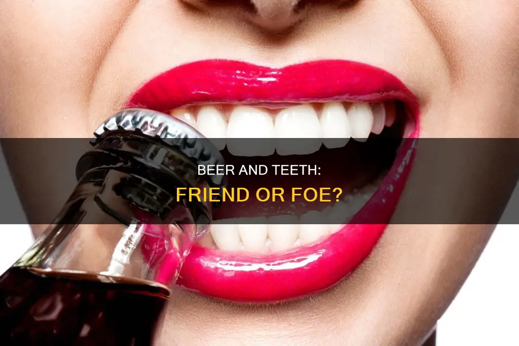 is beer healthy for your teeth