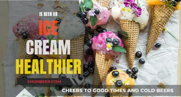 Beer vs. Ice Cream: Which Treat is Healthier?