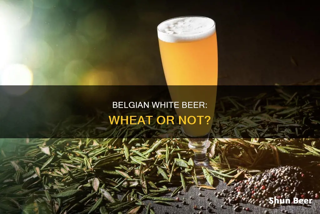 is belgian white a wheat beer