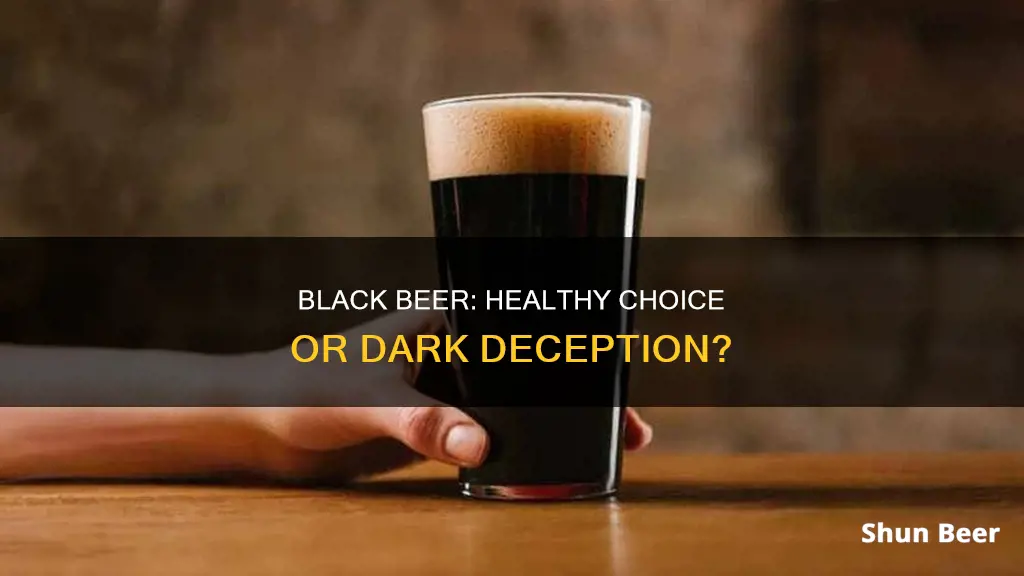 is black beer healthier