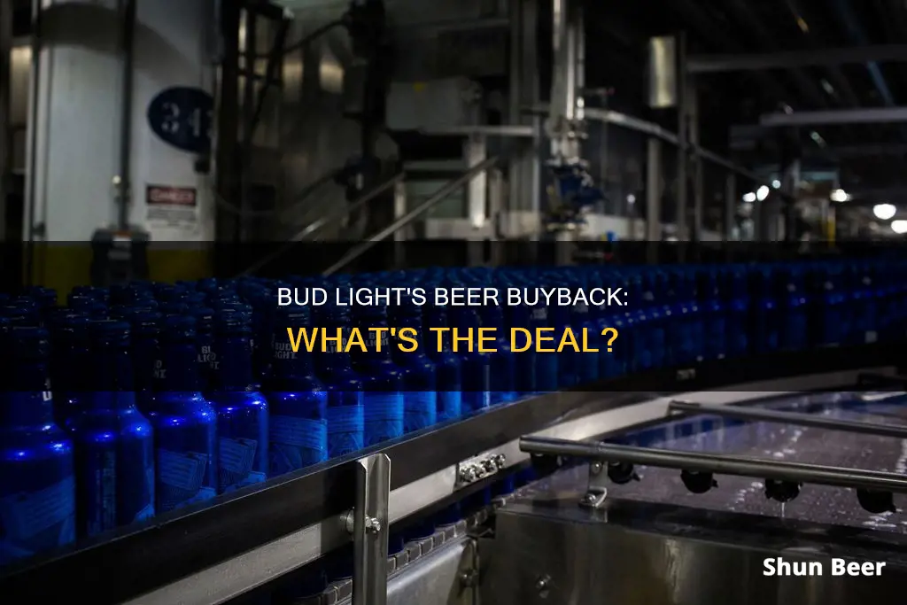 is bud light buying back beer