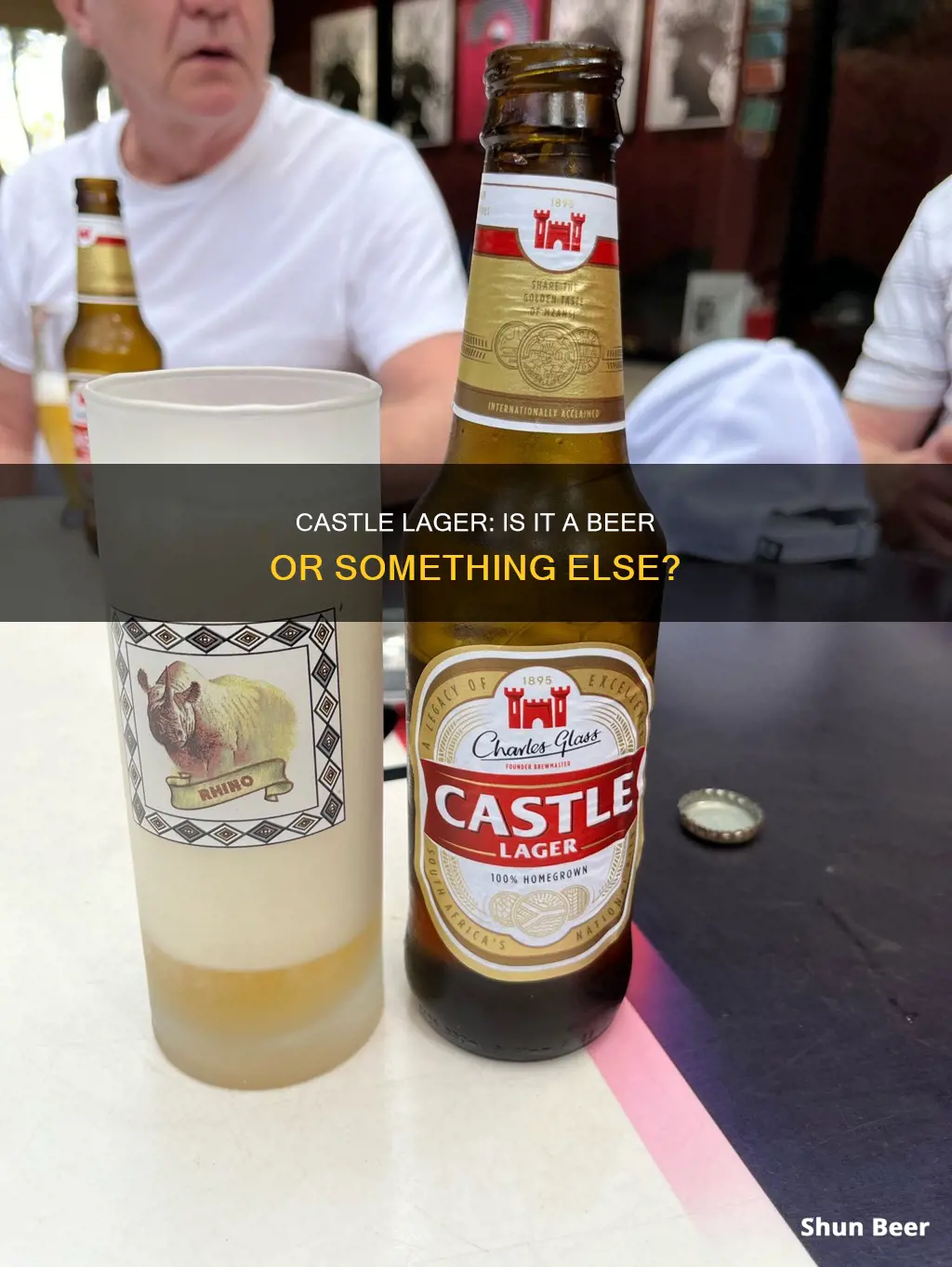 is castle lager a beer