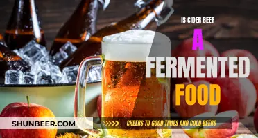 The Fermented Truth: Is Cider Beer a Unique Brew?