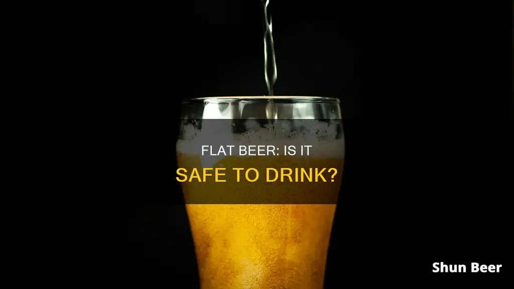 is flat beer safe to drink