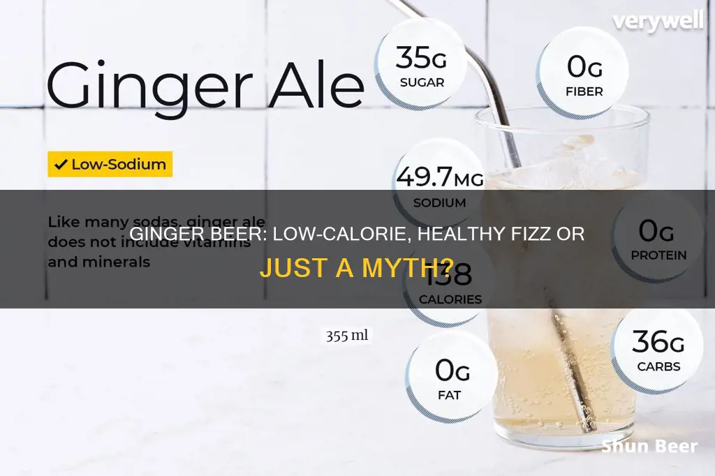 is ginger beer low calorie