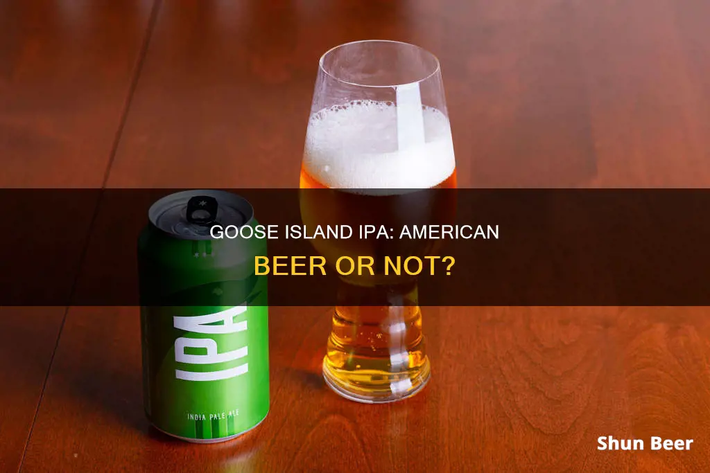 is goose island ipa an american beer