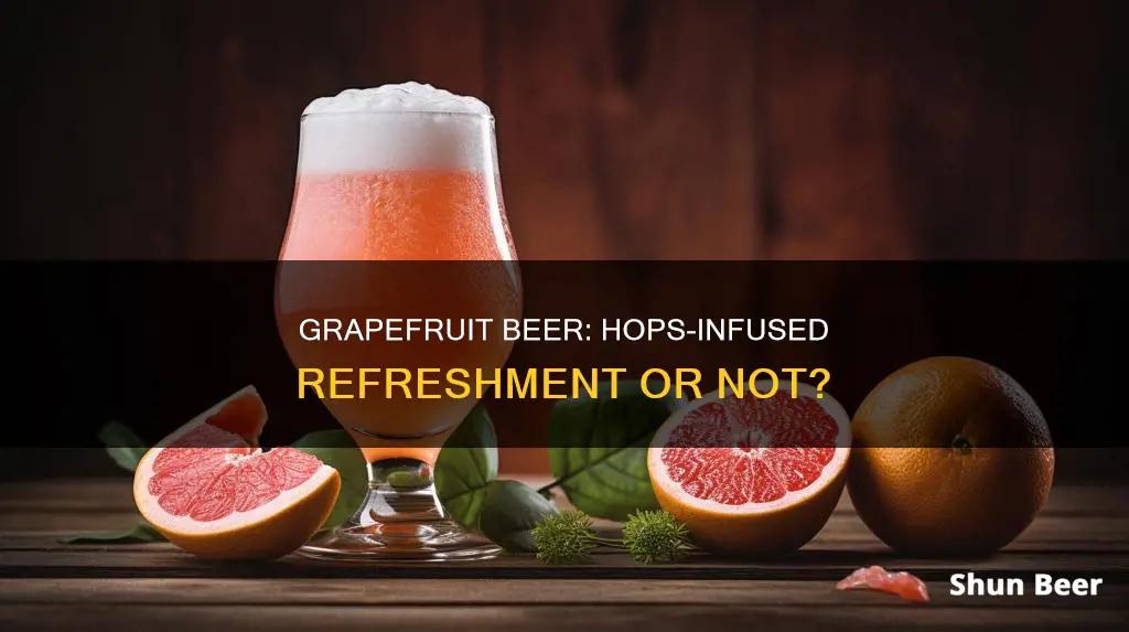 is grapefruit beer from hops ok ok