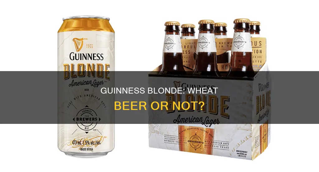 is guiness blonde a wheat beer