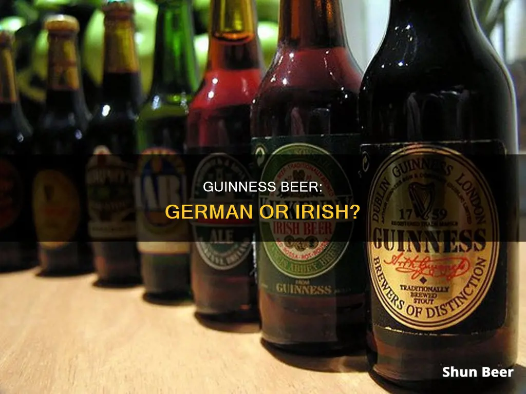 is guinness a german beer