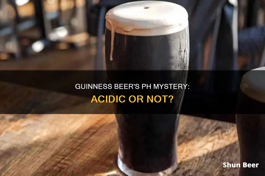 is guinness beer acidic