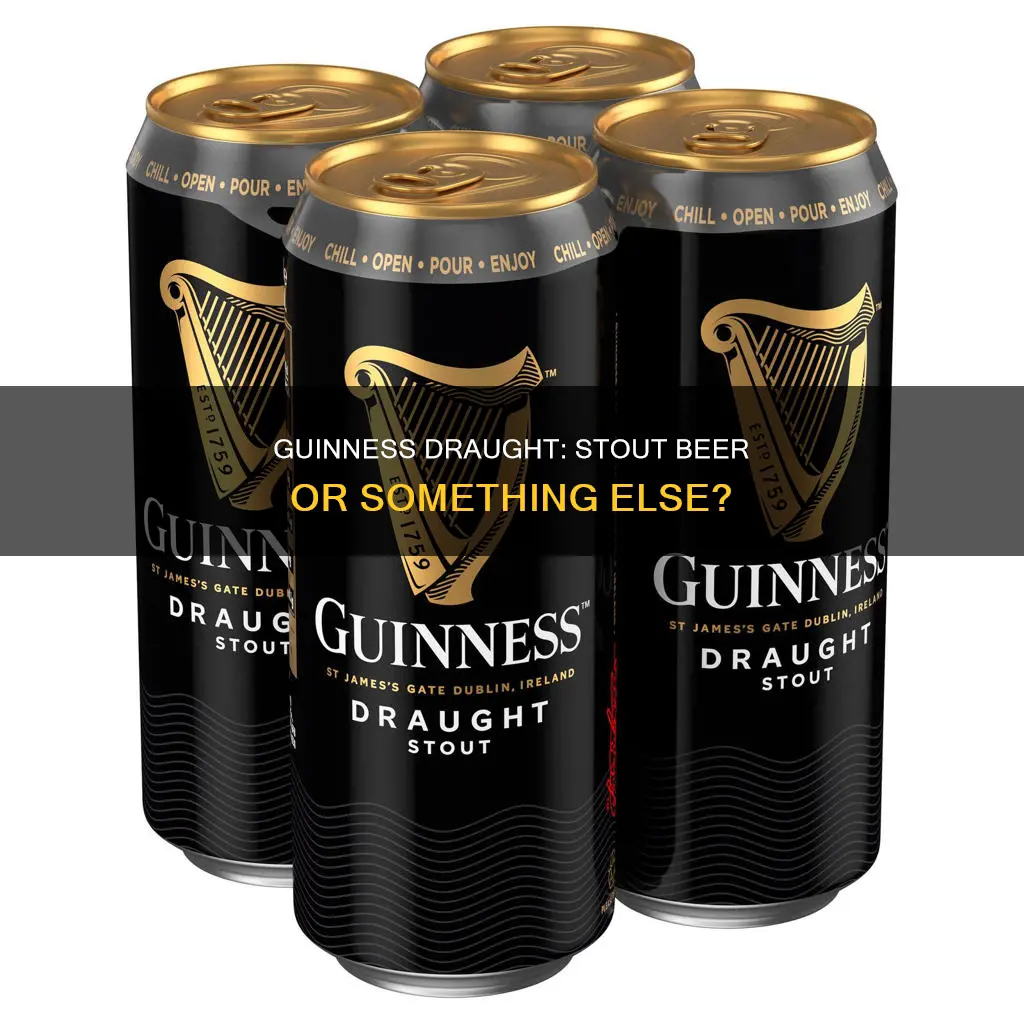 is guinness draught a stout beer