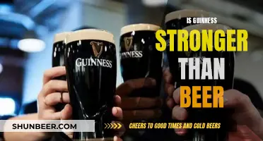 Guinness vs Beer: Which Brew Packs a Harder Punch?