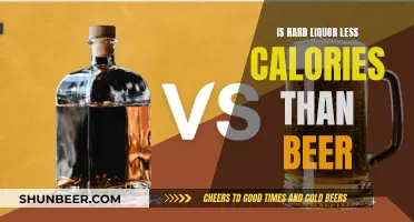 Hard Liquor vs Beer: Which Has Less Calories?