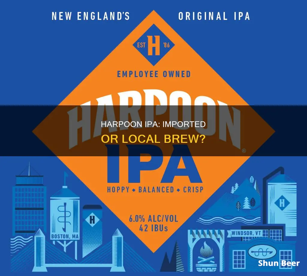 is harpoon ipa an imported beer