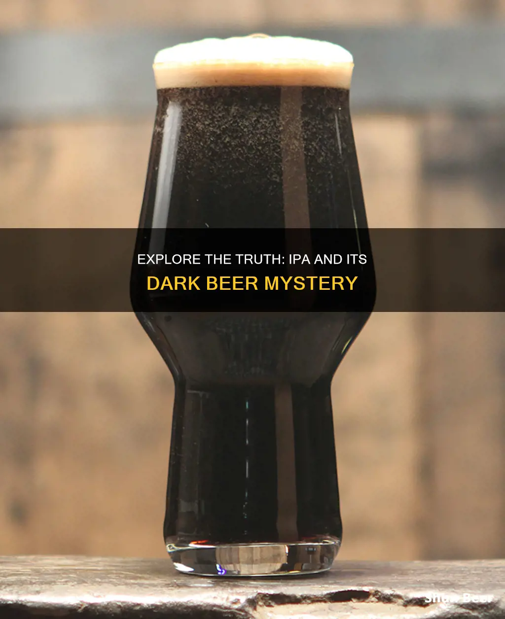 is ipa a dark beer