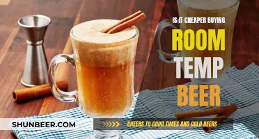 Room-Temperature Beer: A Cheaper, Greener Alternative?