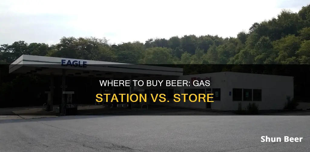 is it cheaper to buy beer at a gas station