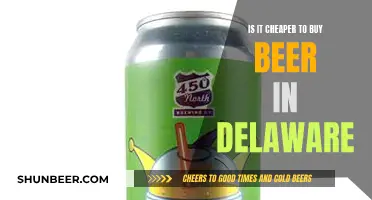 Delaware Beer: Cheaper Than You Think?