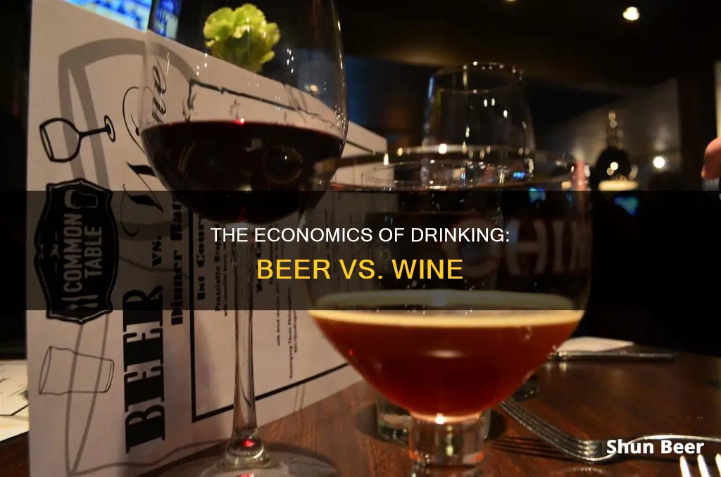 is it cheaper to buy beer or wine