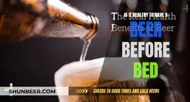 Beer Before Bed: Healthy Habit or Hindrance?