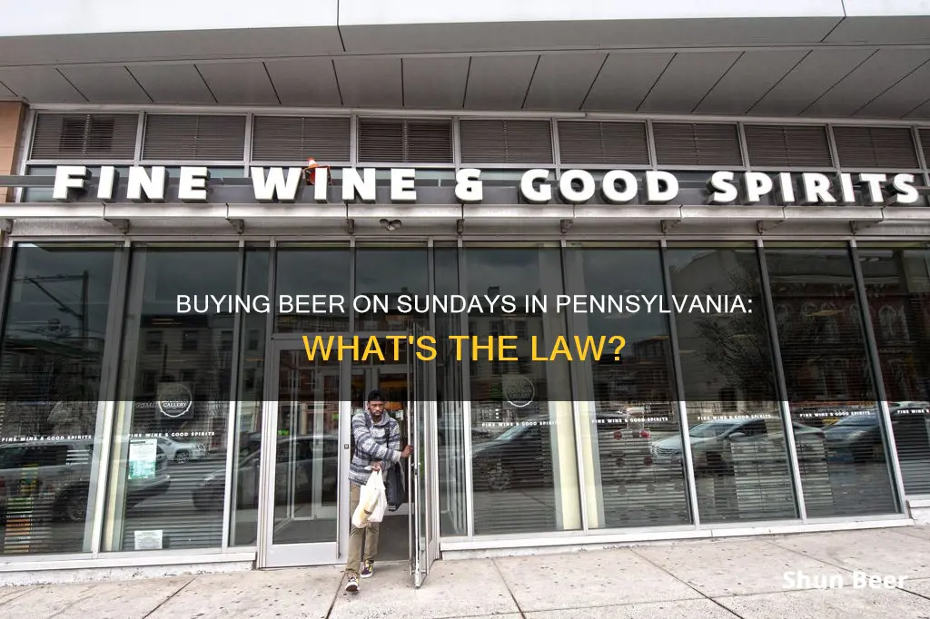 is it illegal to buy beer on sunday in pennsylvania